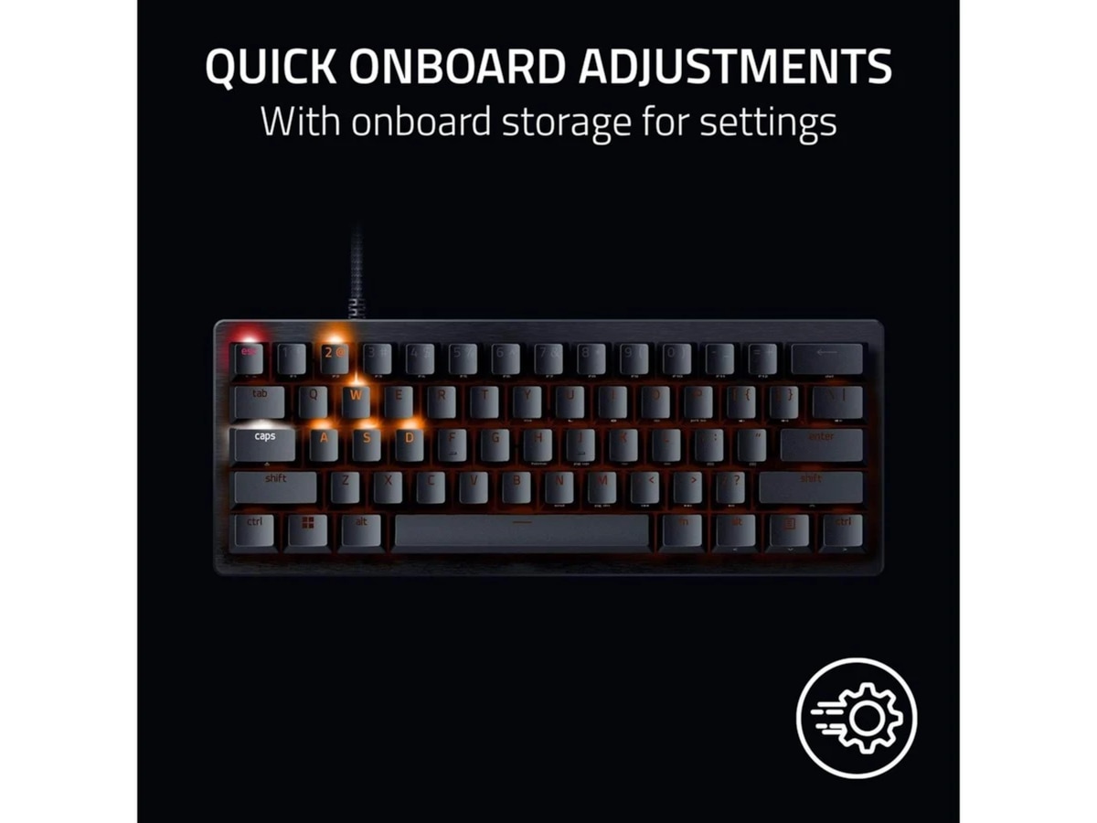 Razer Huntsman V3 Pro Mini gamingtastatur (sort) Gamingtastatur