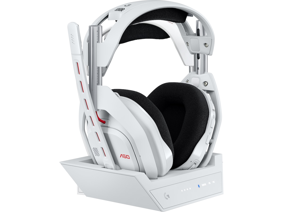 Logitech Astro A50 Lightspeed Trådløst Gamingheadset (hvit) Gamingheadset