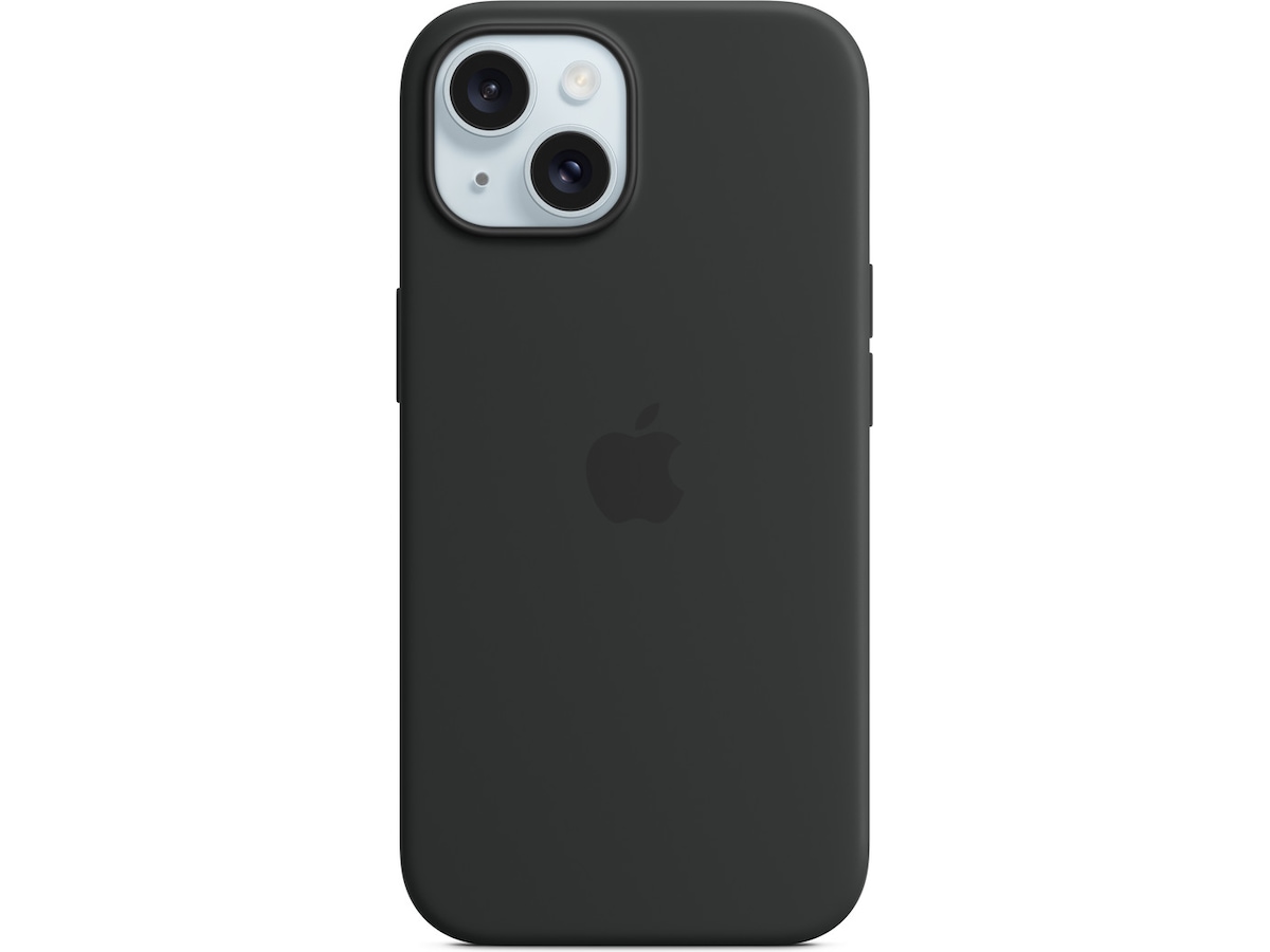 Apple iPhone 15 silikondeksel (sort) Mobildeksel