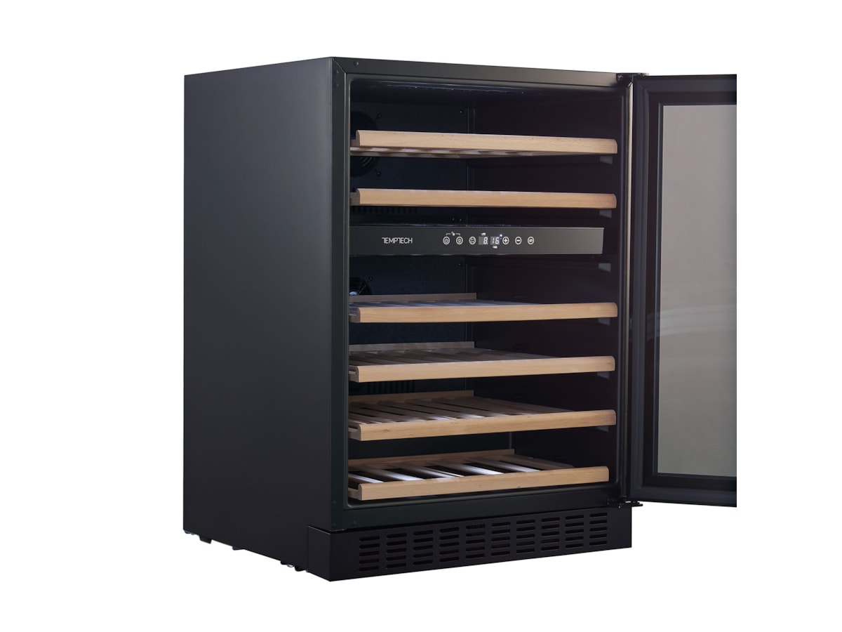 Temptech Classique CLX60DB vinskap (46 flasker) Frittstående vinskap