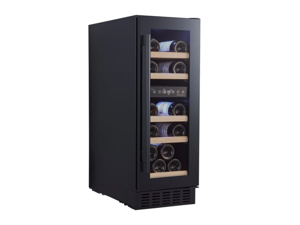 Temptech Classique CLX30DB vinskap (16 flasker) Frittstående vinskap