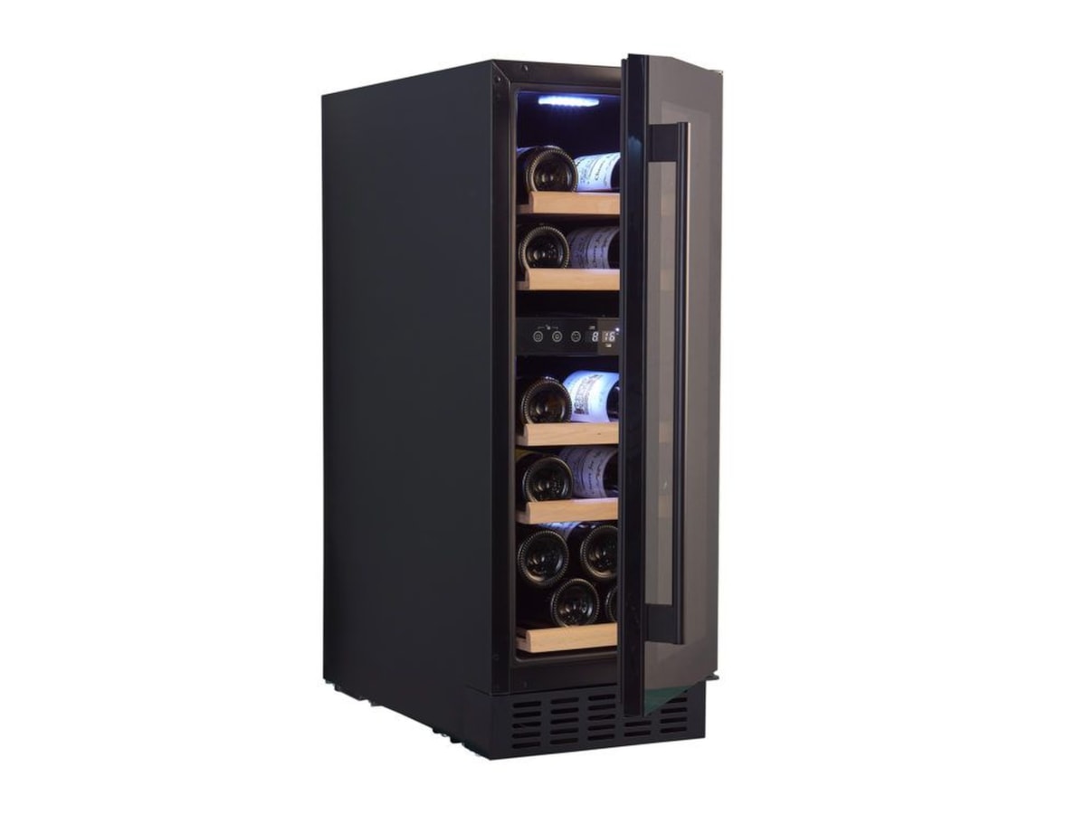 Temptech Classique CLX30DB vinskap (16 flasker) Frittstående vinskap