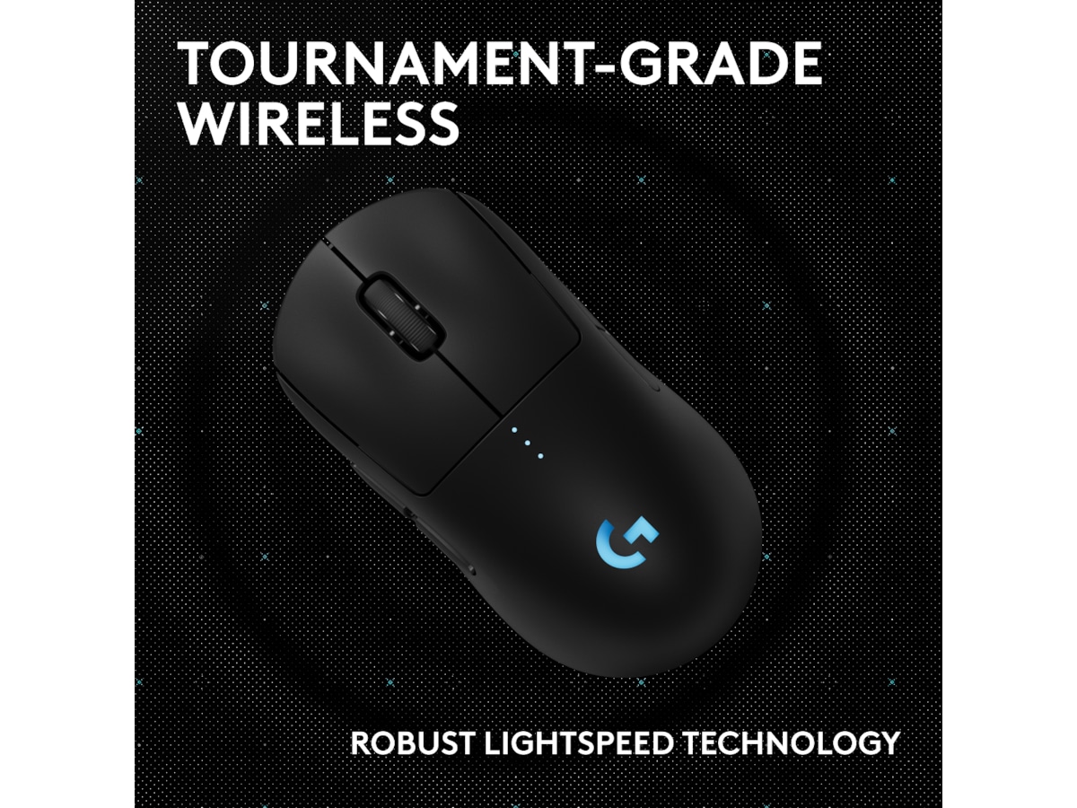Logitech PRO 2 Lightspeed Trådløs Gamingmus (sort) Gamingmus
