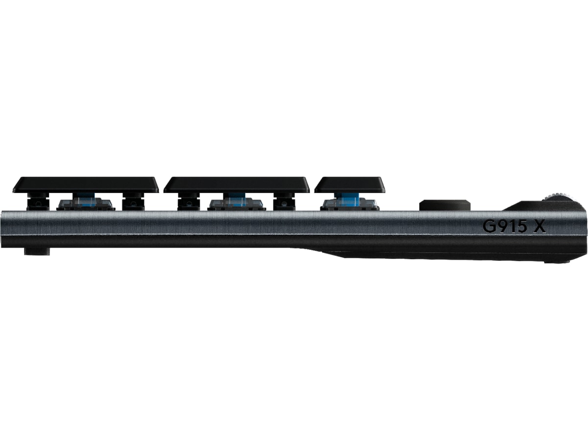 Logitech G915 X Lightspeed Trådløst Gamingtastatur (sort) Gamingtastatur