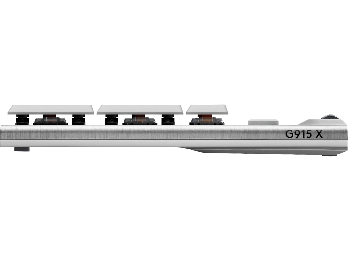 Logitech G915 X Lightspeed Trådløst Gamingtastatur (hvit) Gamingtastatur