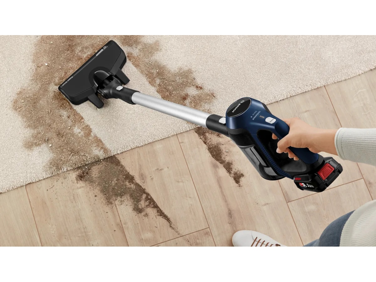 Bosch Unlimited Serie 6 Oppladbar støvsuger (blå) Trådløse støvsugere