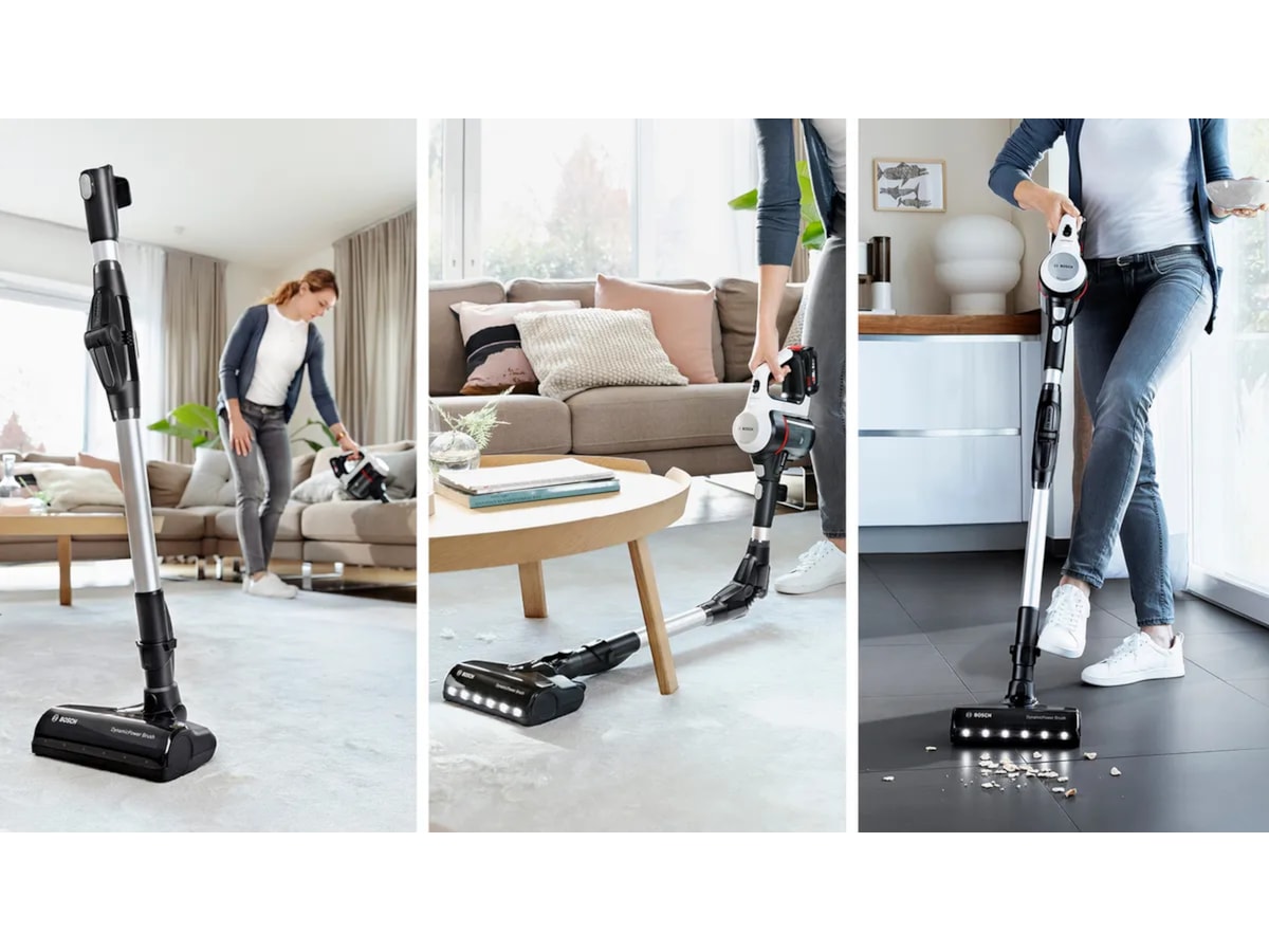 Bosch Unlimited 7 Oppladbar støvsuger (hvit) Trådløse støvsugere