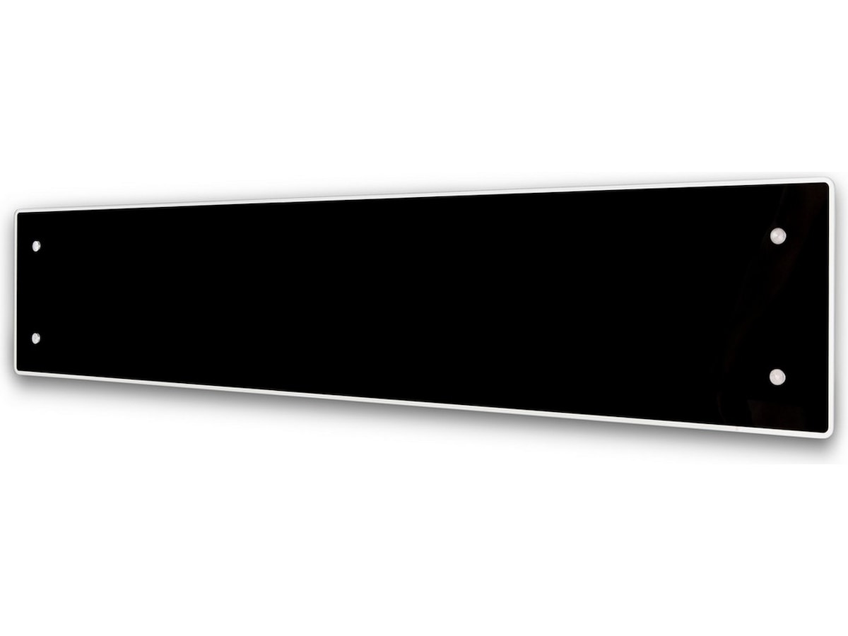 Adax Clea L WiFi panelovn glass lav 1000W (sort) Panelovner