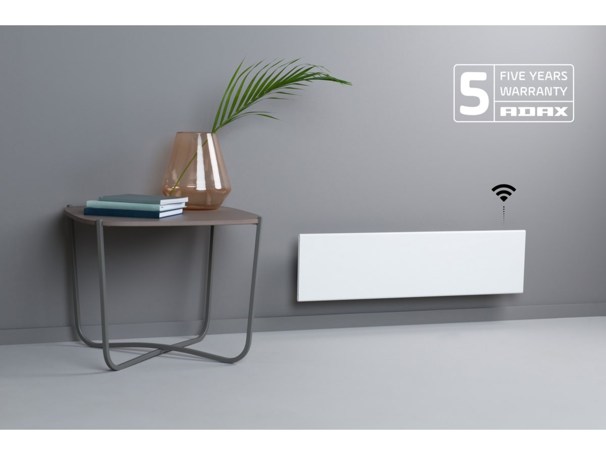 Adax Neo WiFi Panelovn Low 1200W (hvit) Panelovner