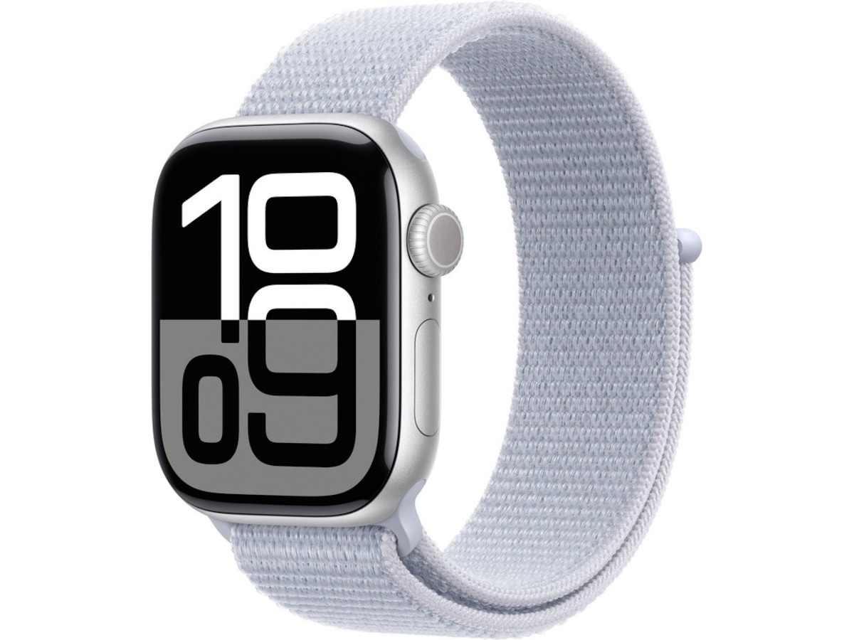 Apple Watch Series 10 GPS 42mm Aluminium (sølv) Smartklokker