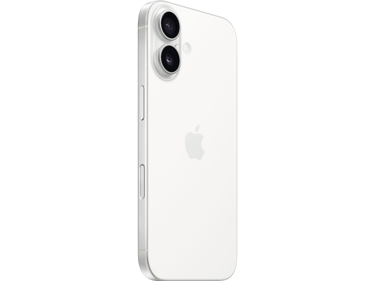 iPhone 16 128GB (hvit) Mobiltelefoner
