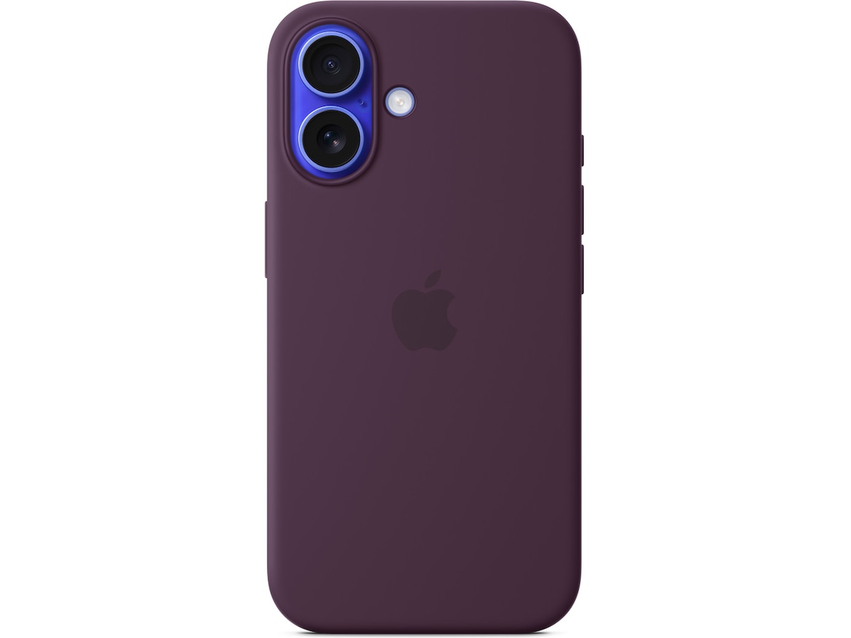 Apple iPhone 16 Silikondeksel (plomme) Mobildeksel