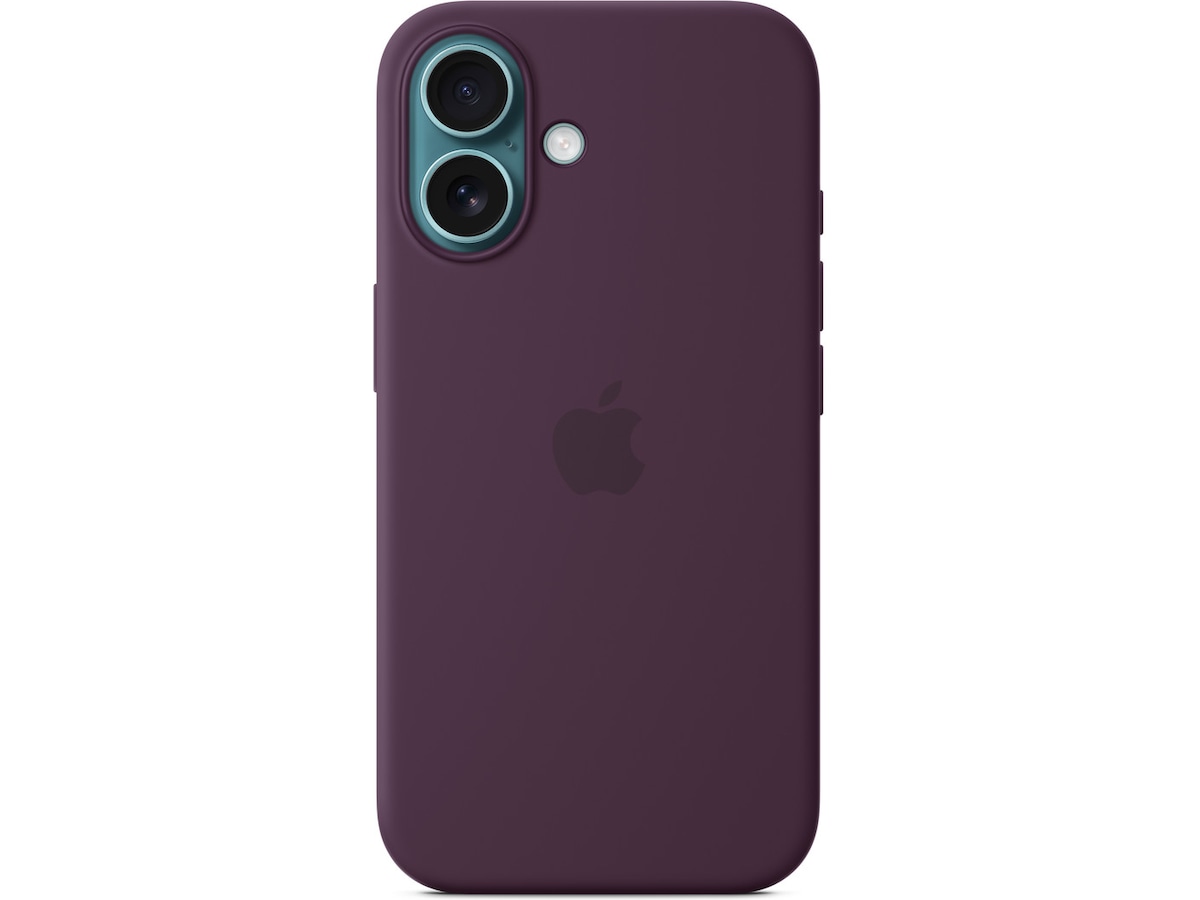 Apple iPhone 16 Silikondeksel (plomme) Mobildeksel