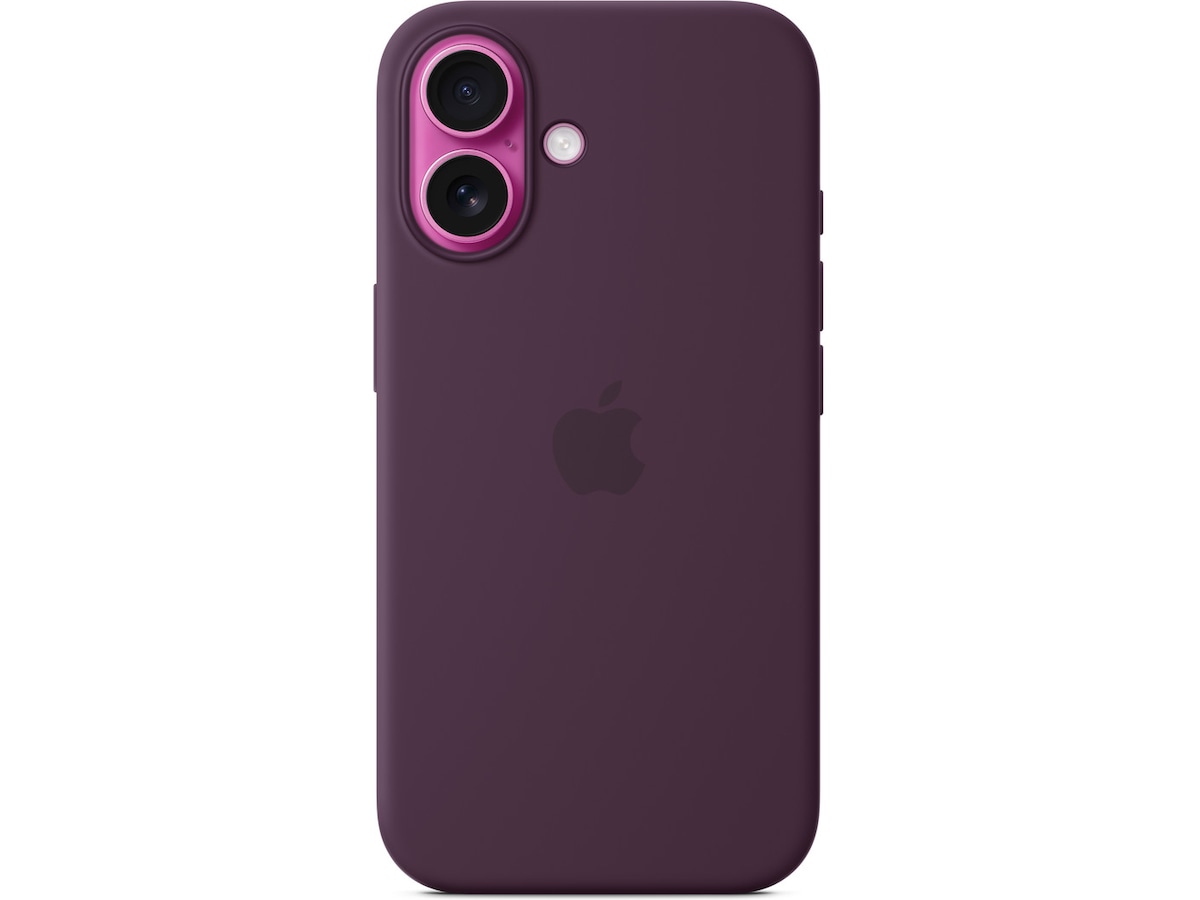 Apple iPhone 16 Silikondeksel (plomme) Mobildeksel