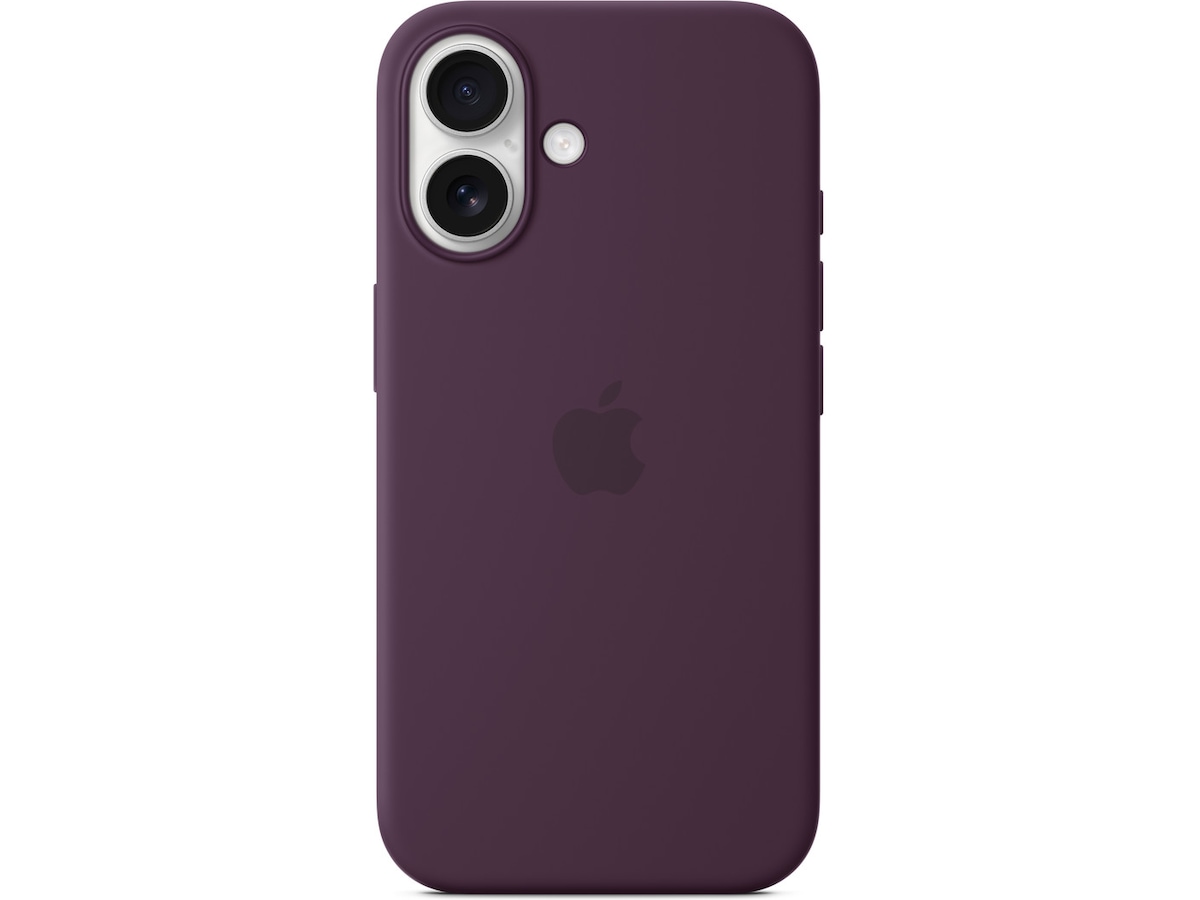 Apple iPhone 16 Silikondeksel (plomme) Mobildeksel