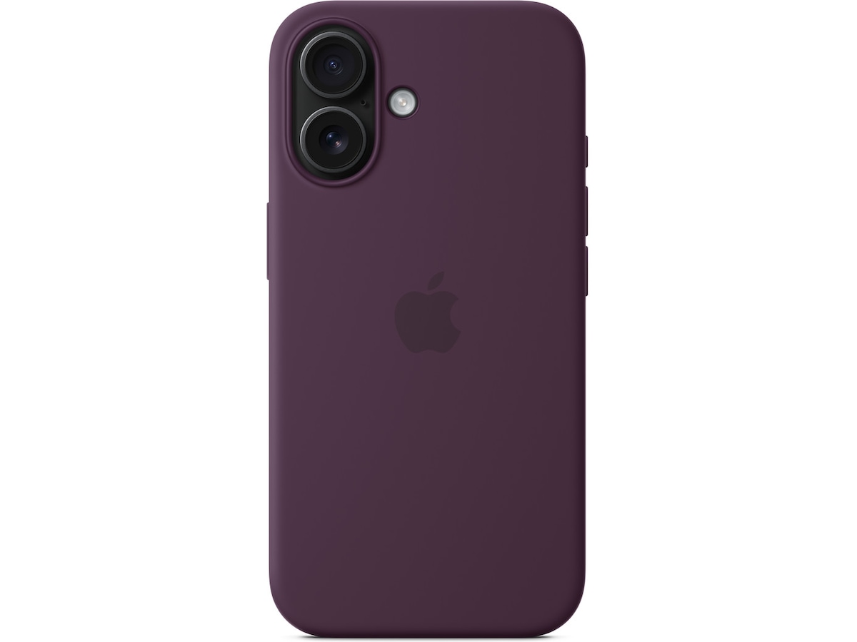 Apple iPhone 16 Silikondeksel (plomme) Mobildeksel
