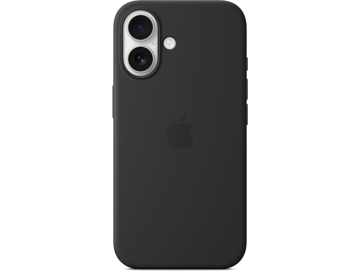 Apple iPhone 16 Silikondeksel (sort) Mobildeksel