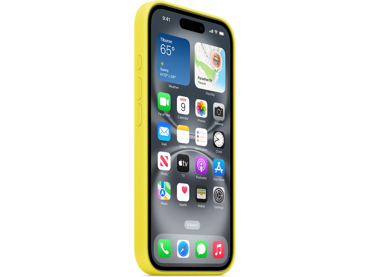 Apple iPhone 16 Silikondeksel (stjernefrukt) Mobildeksel