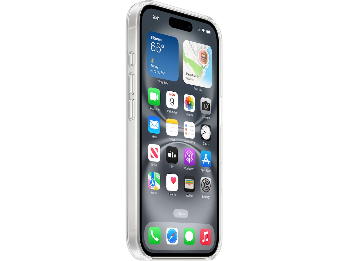 Apple iPhone 16 Klart Deksel (gjennomsiktig) Mobildeksel