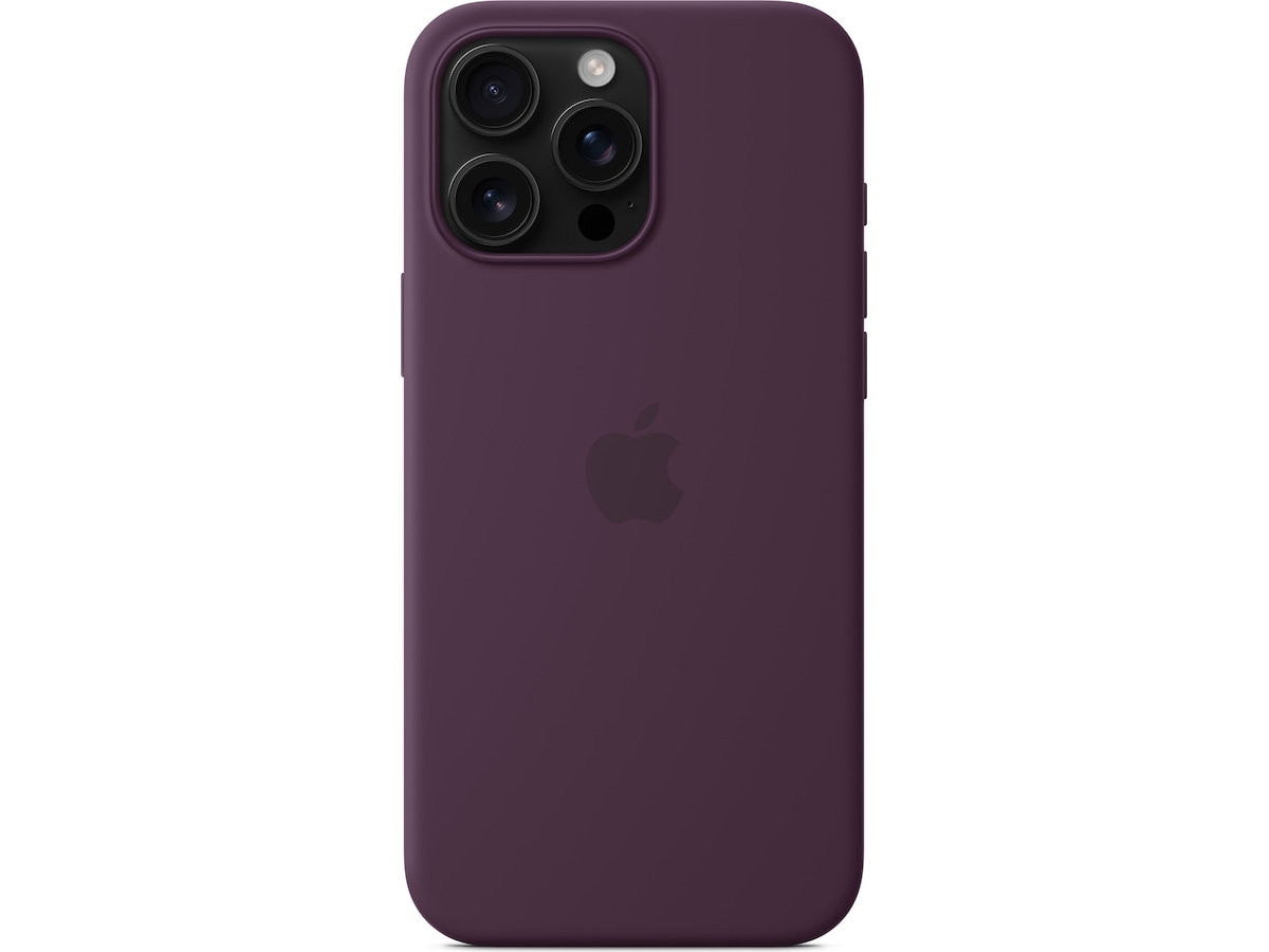 Apple iPhone 16 Pro Max Silikondeksel (plomme) Mobildeksel
