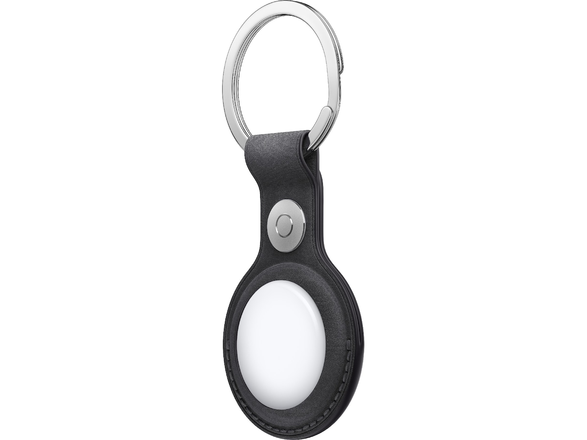 Apple AirTag FineWoven-nøkkelring (sort) Sporingsbrikke & GPS