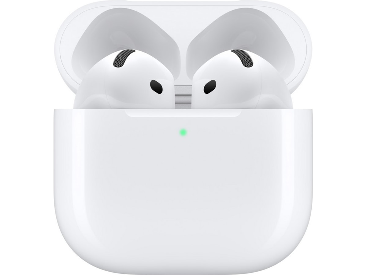 Apple AirPods 4 med Støyredusering trådløse ørepropper, In-Ear (hvit) Ørepropper