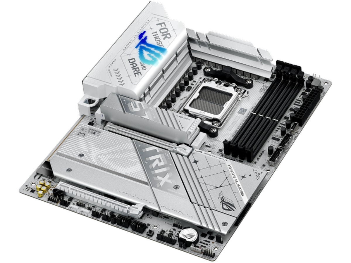 ASUS ROG Strix X870-A GAMING WIFI Hovedkort (hvit) AMD Socket