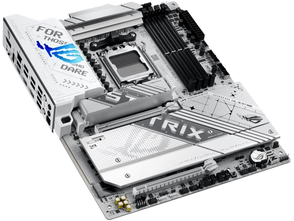 ASUS ROG Strix X870-A GAMING WIFI Hovedkort (hvit) AMD Socket