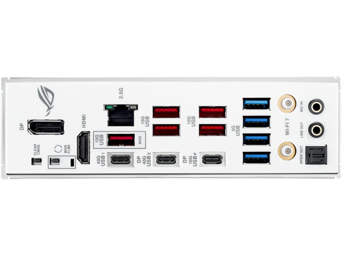 ASUS ROG Strix X870-A GAMING WIFI Hovedkort (hvit) AMD Socket