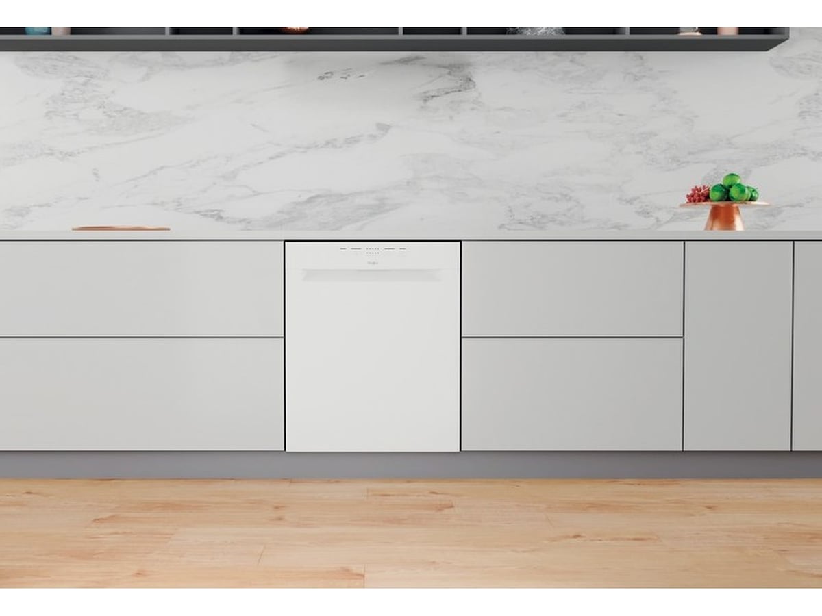 Whirlpool WUE 2B26 Oppvaskmaskin (hvit) Underbygd oppvaskmaskin