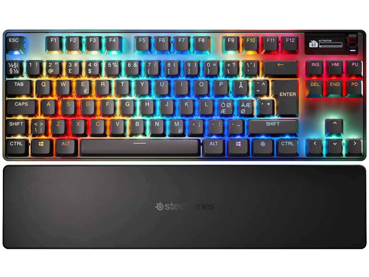 SteelSeries Apex Pro TKL Gen 3 Trådløst Gaming Tastatur Gamingtastatur