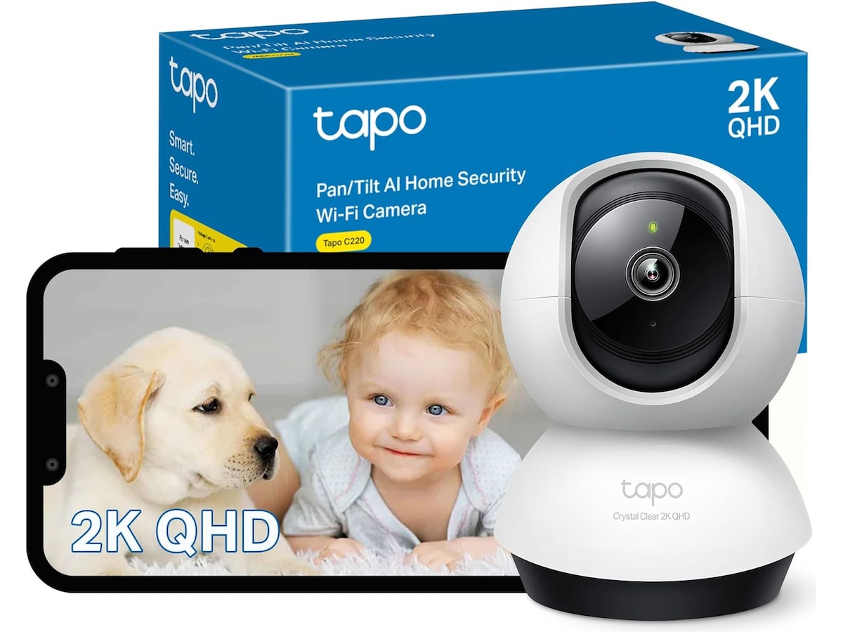 TP-Link Tapo C220 innendørs overvåkningskamera Overvåkningskameraer