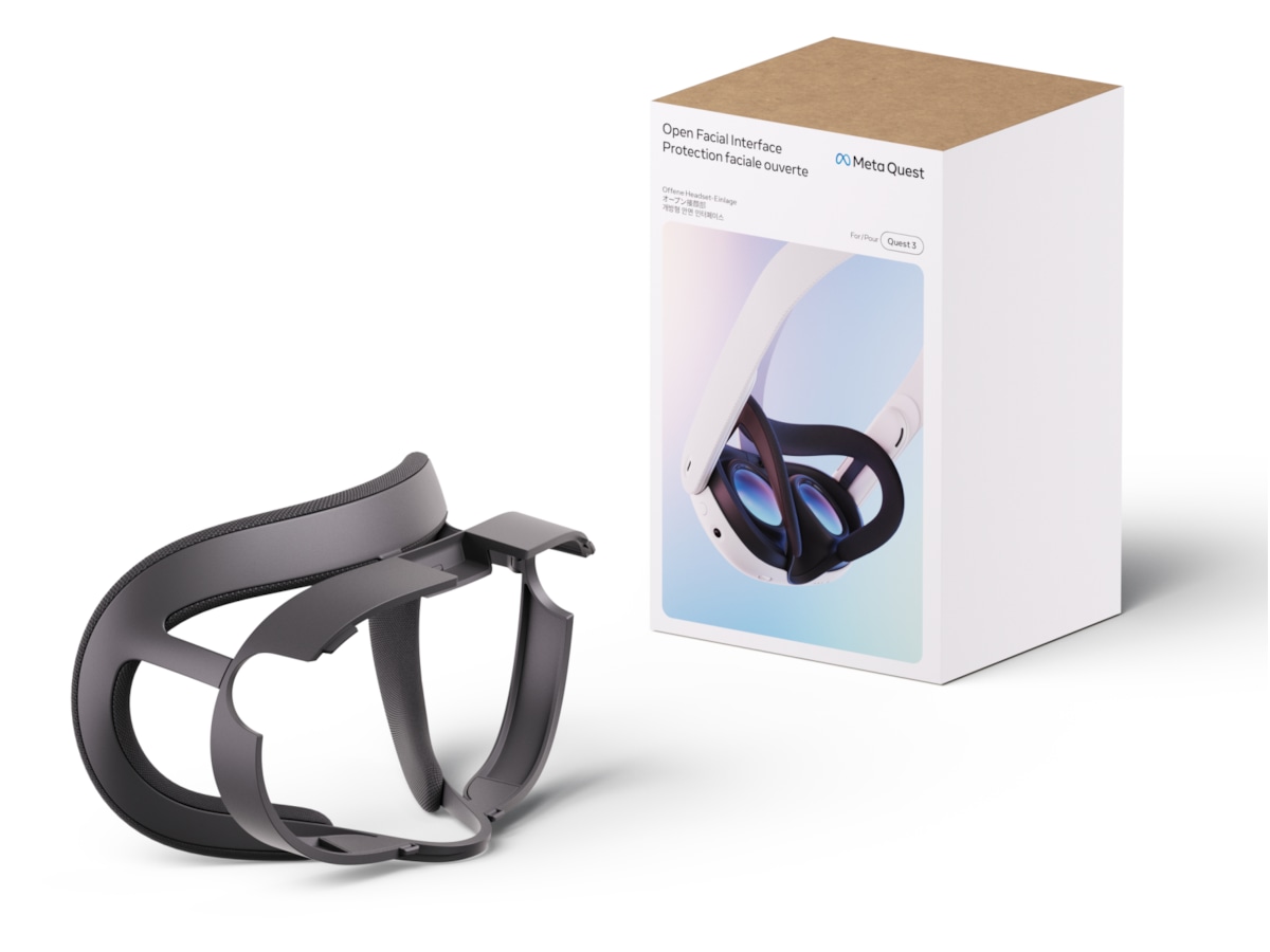 Meta Quest 3 åpen ansiktsflate VR-tilbehør