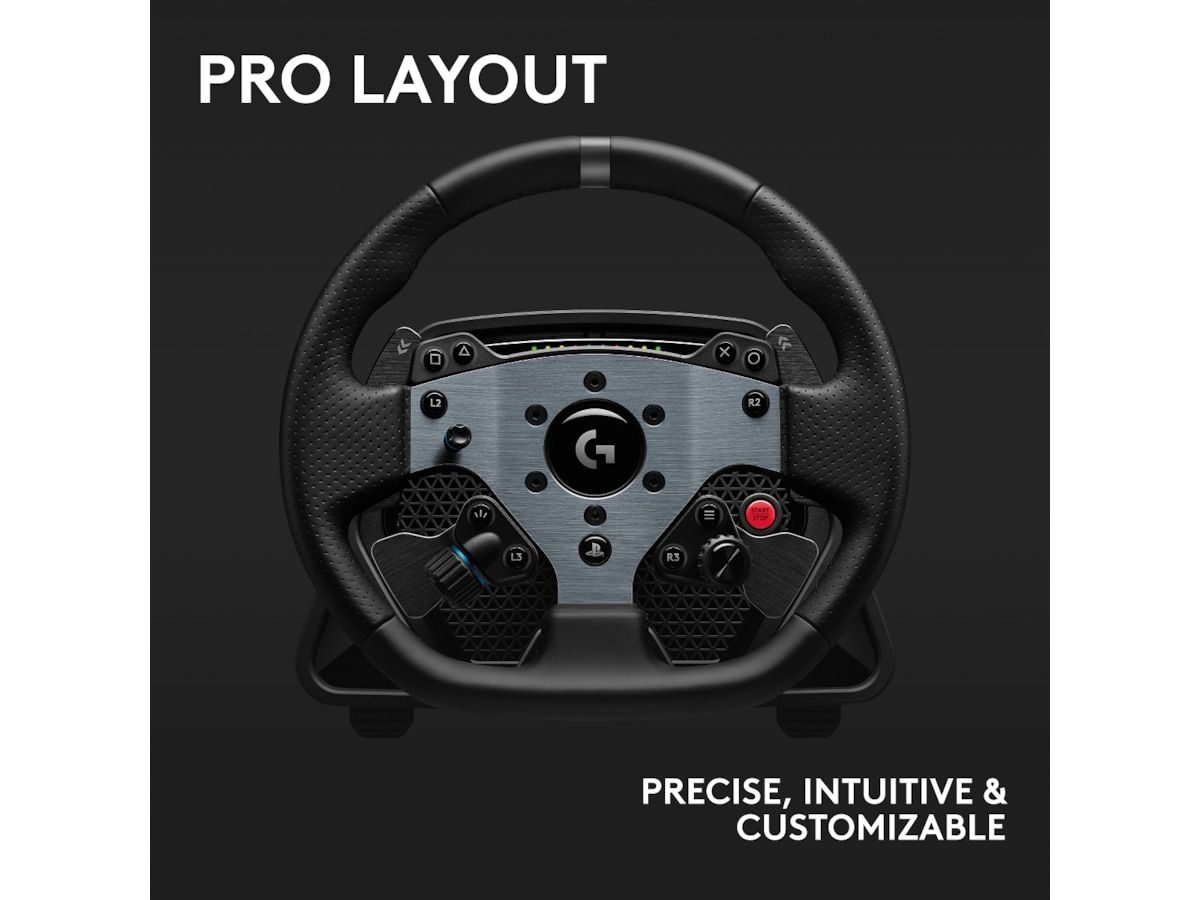 Logitech G PRO Racing Wheel PS/PC Ratt og pedaler