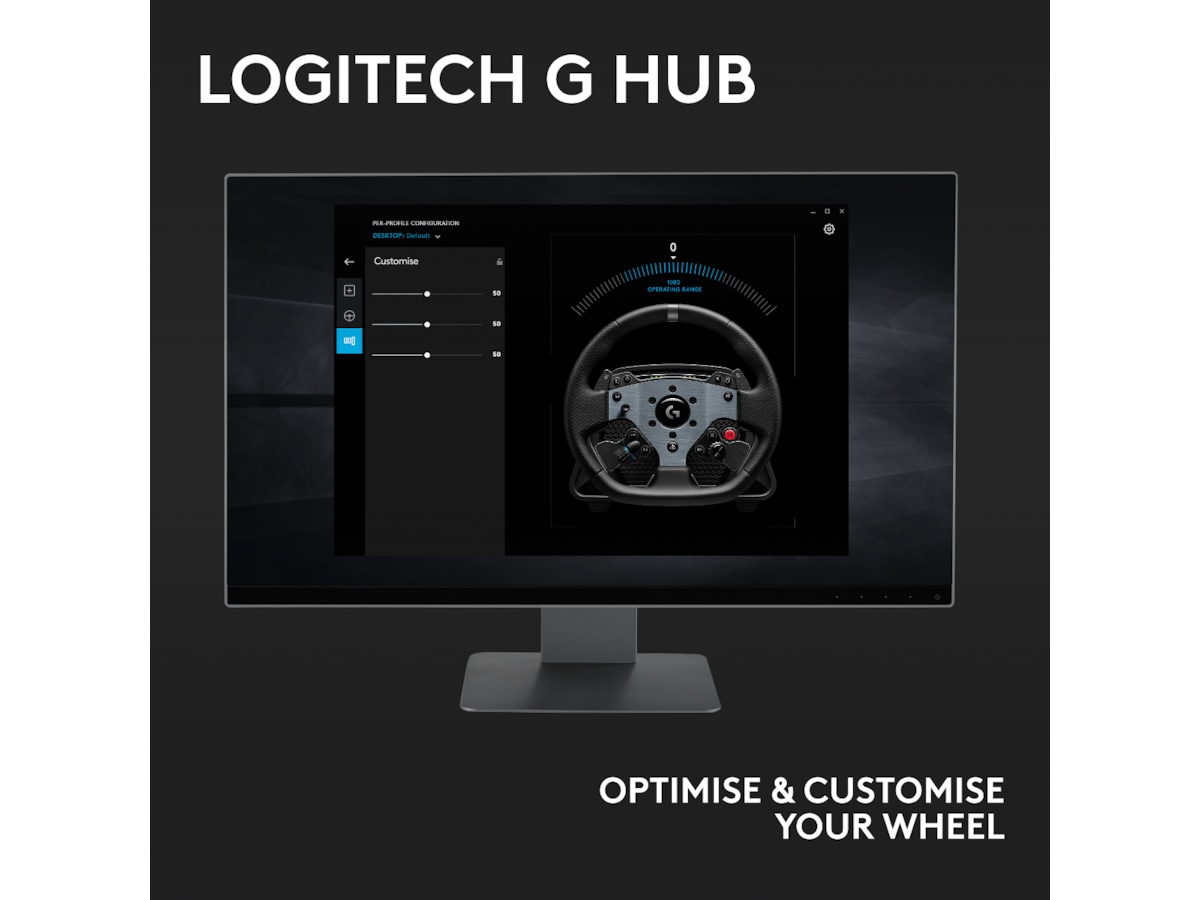 Logitech G PRO Racing Wheel PS/PC Ratt og pedaler