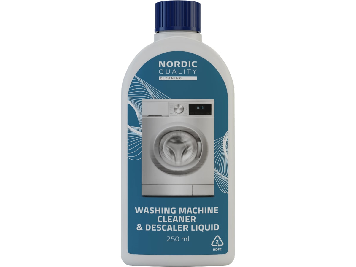Nordic Quality Rengjøringsvæske for vaskemaskiner 250ml Tilbehør til vaskemaskin og tørketrommel