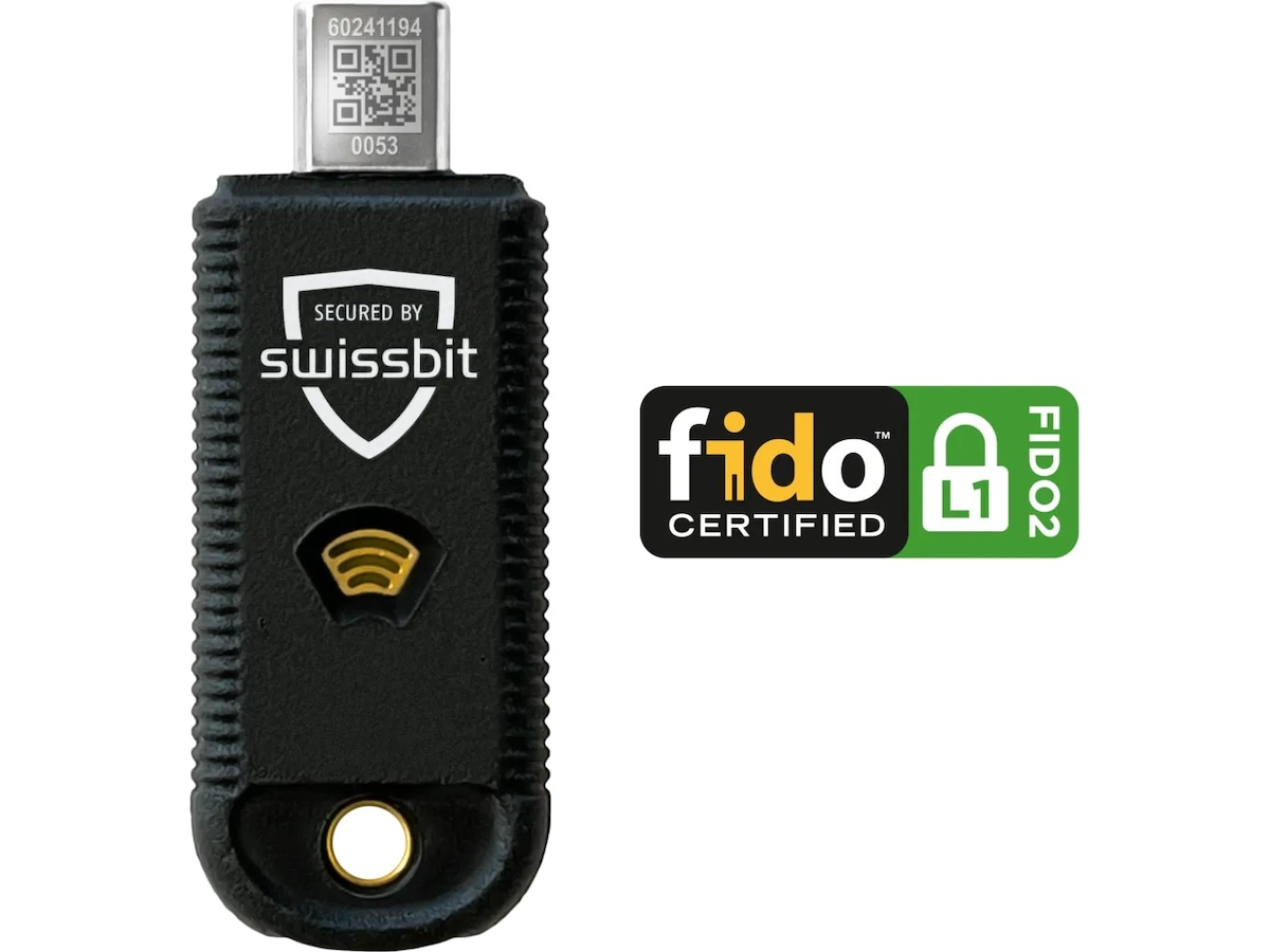 Swissbit iShield USB-C Pro Antivirus/Sikkerhet