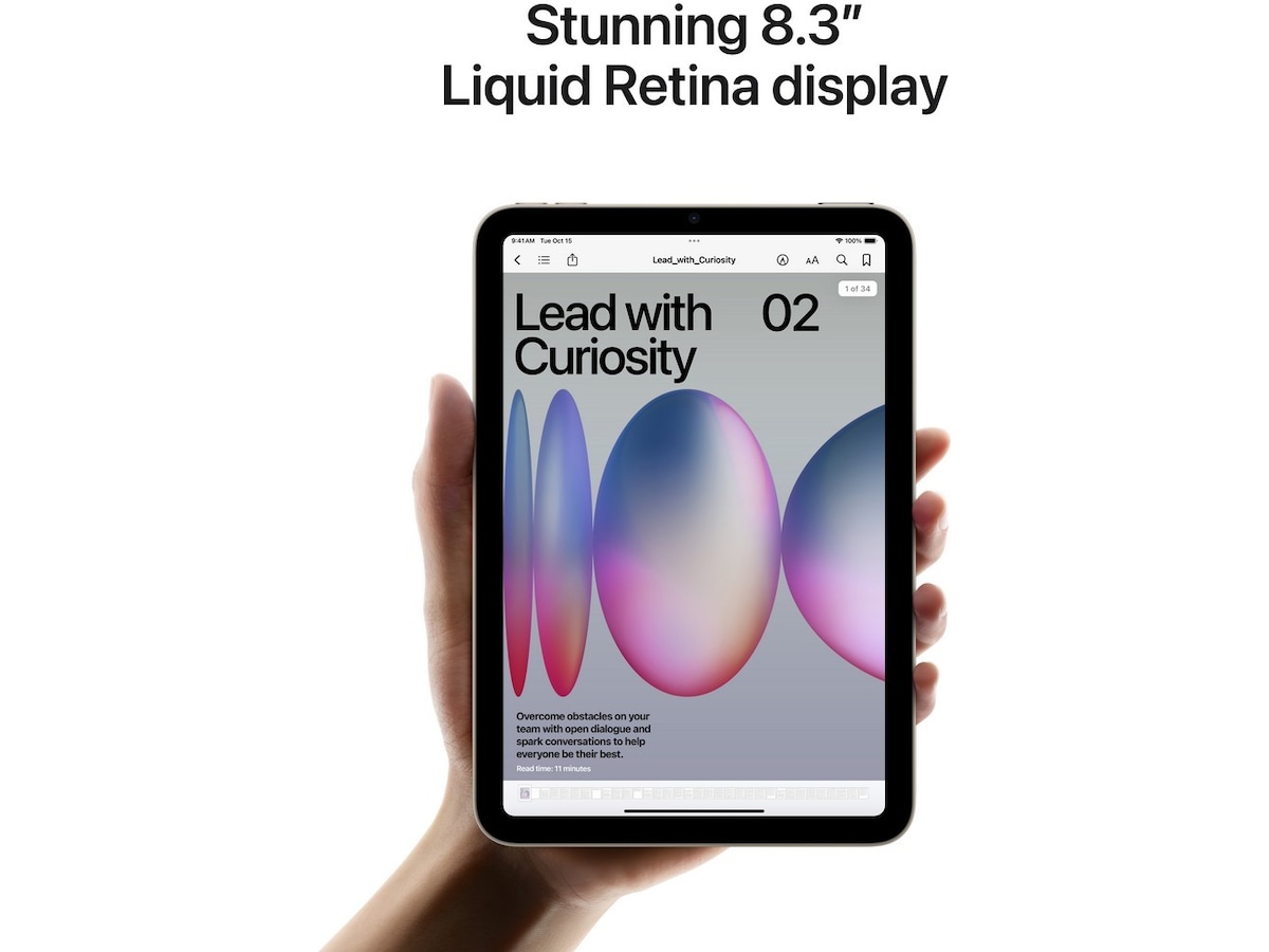 iPad mini (2024) 128GB WiFi (blå) Nettbrett / iPad