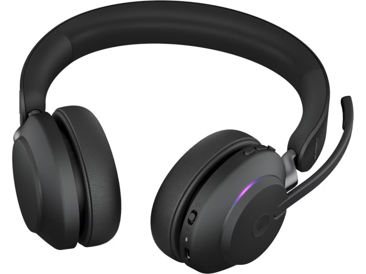Jabra Evolve2 65 Link380a MS Stereo (sort) Headset