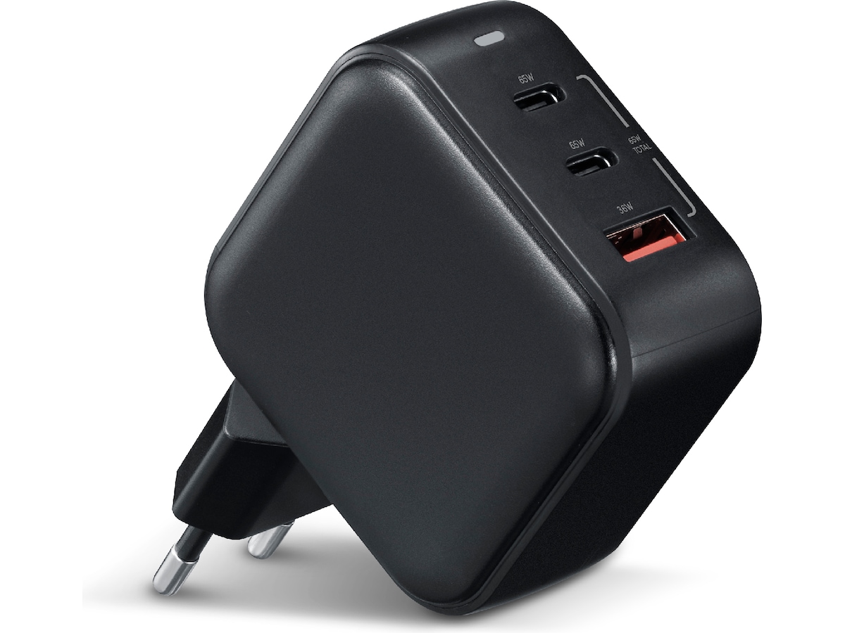 Andersson 65W Vegglader (sort) Mobilladere
