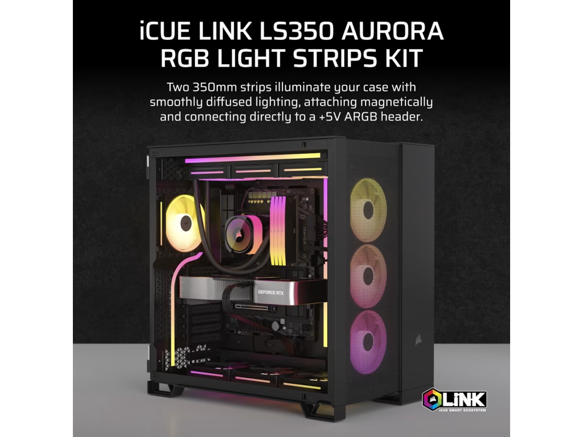 Corsair iCUE Link LS350 Aurora RGB Light Strips Kit Tilbehør