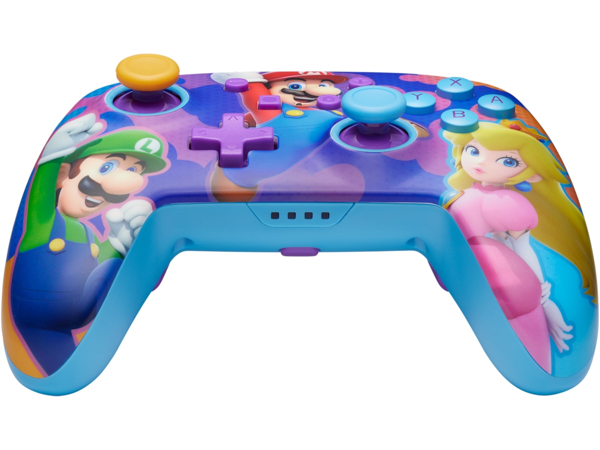 PowerA Enhanced Wireless kontroller Color Splash Heroes Tilbehør til spillkonsoller