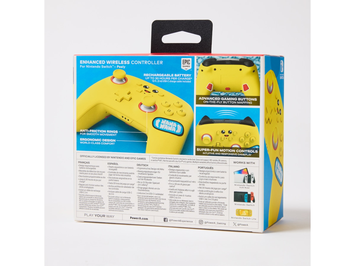 PowerA Enhanced Wireless kontroller Peely Tilbehør til spillkonsoller