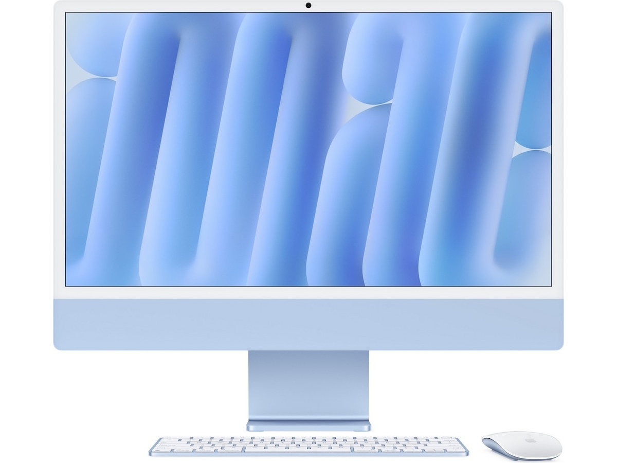 iMac 24 4.5K (2024) 512GB (blå) - Stasjonær PC | Komplett.no