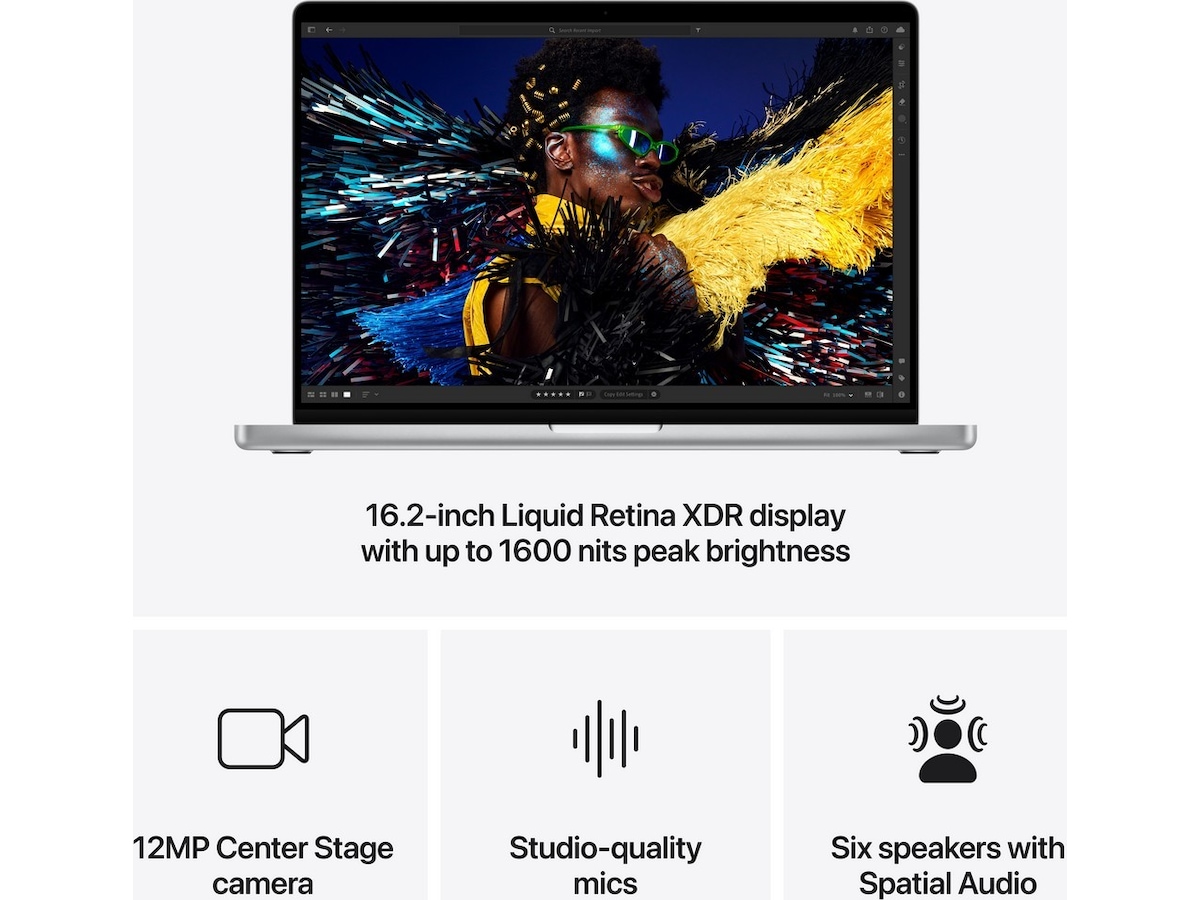 MacBook Pro 16 M4 Max (2024) 1TB (sølv) PC - Bærbar / laptop