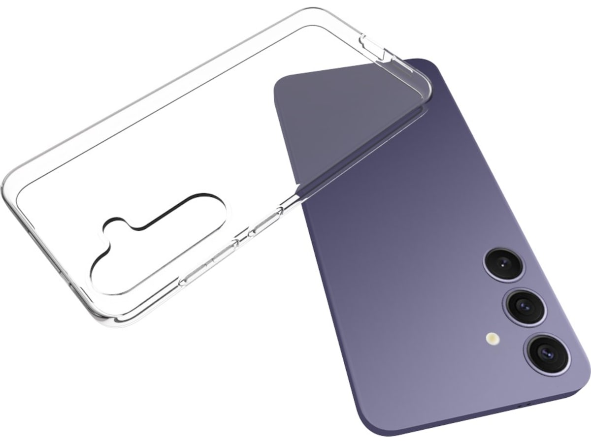 iiglo Galaxy S25+ Silikondeksel (gjennomsiktig) Mobildeksel
