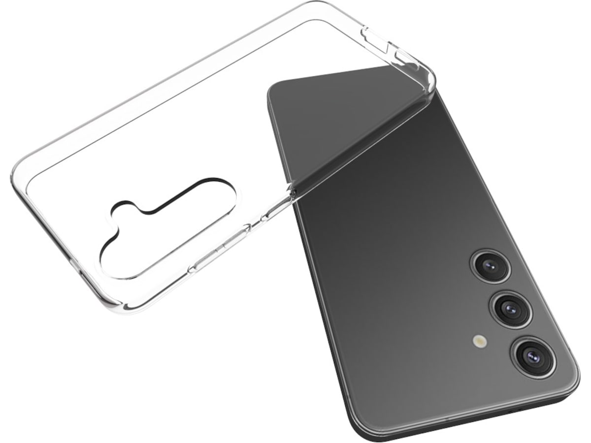 iiglo Galaxy S25 Silikondeksel (gjennomsiktig) Mobildeksel