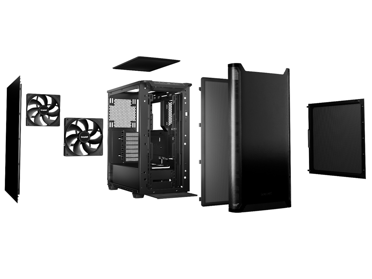 be quiet! PURE BASE 501 Mid Tower (sort) Midi tower