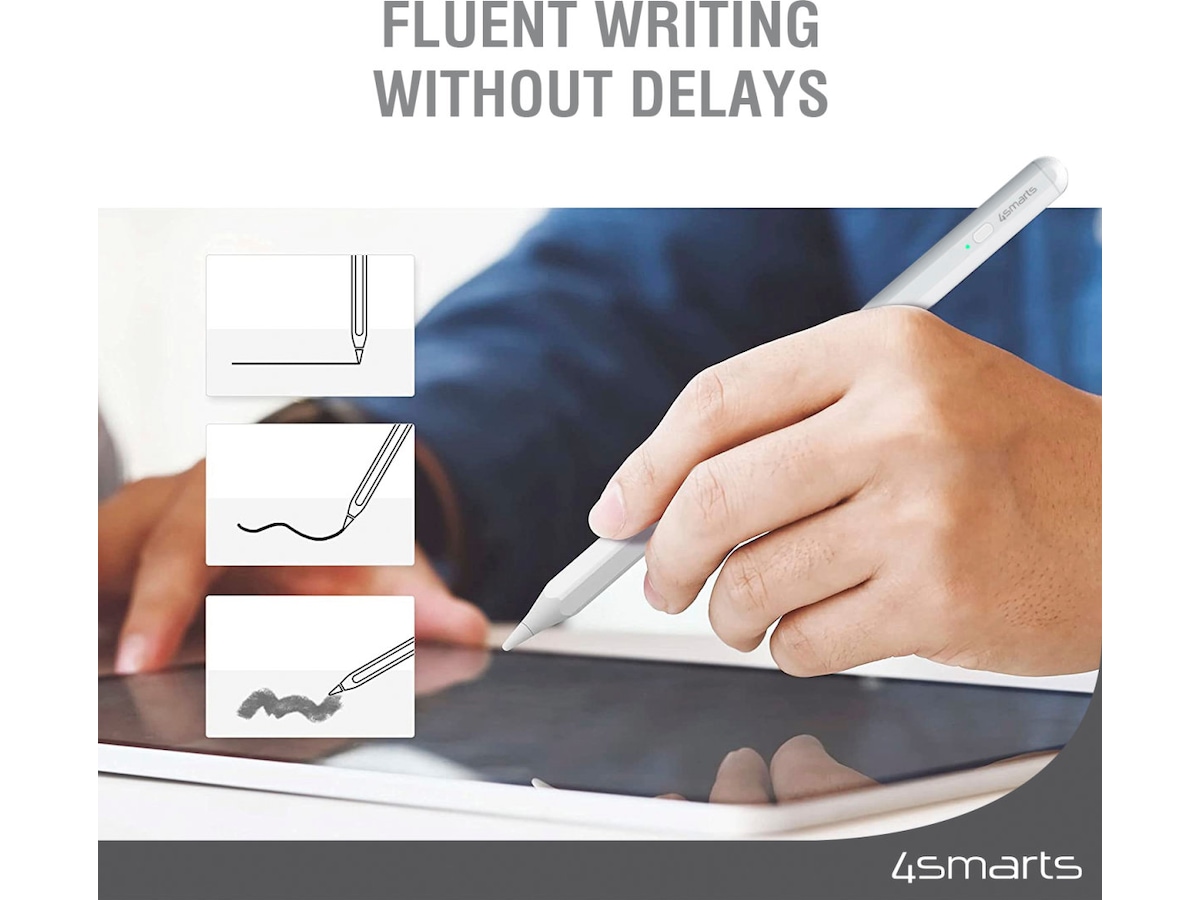 4smarts Pencil Pro 3 iPad stylus (hvit) Tastatur og stylus