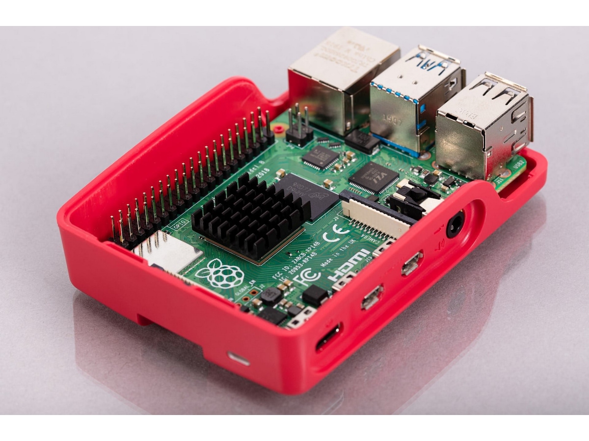 Raspberry Pi Vifte og heatsink til Pi 4 Case Tilbehør